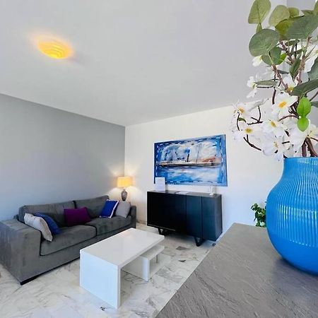 Le Pinede - Apt 4 Prs- Parking - Clim - 500M Plages Antibes Extérieur photo
