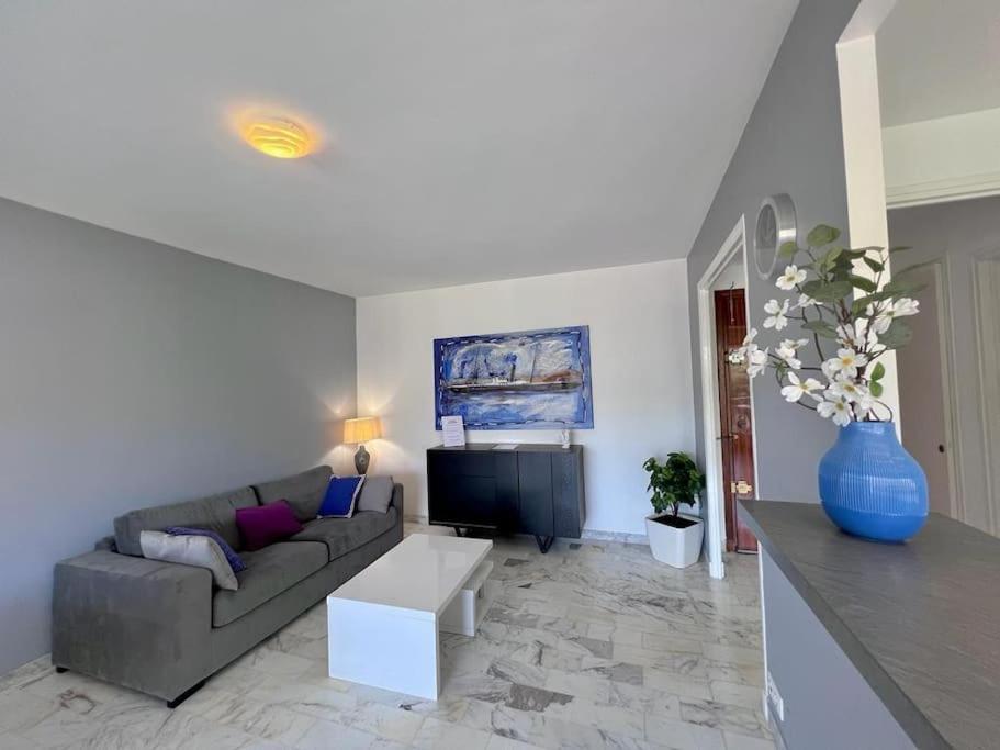 Le Pinede - Apt 4 Prs- Parking - Clim - 500M Plages Antibes Extérieur photo